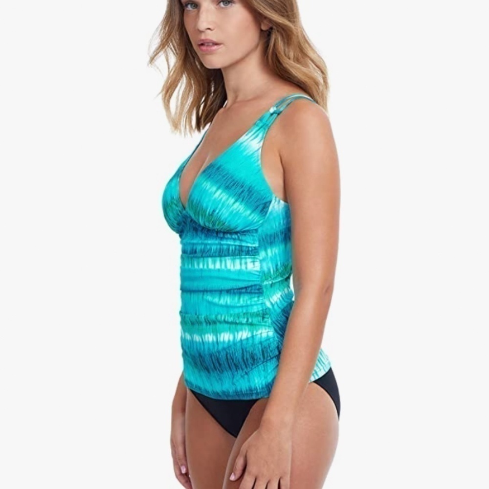 Profile by Gottex‎ 6 Standard Aqua Fresco Halter Tankini - Picture 2 of 11